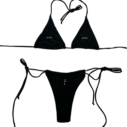 Black Pierced Bikini